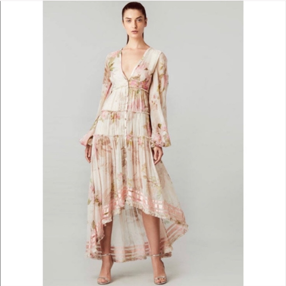Rococo Sand Melody dress size small worn once. Sold out on revolve